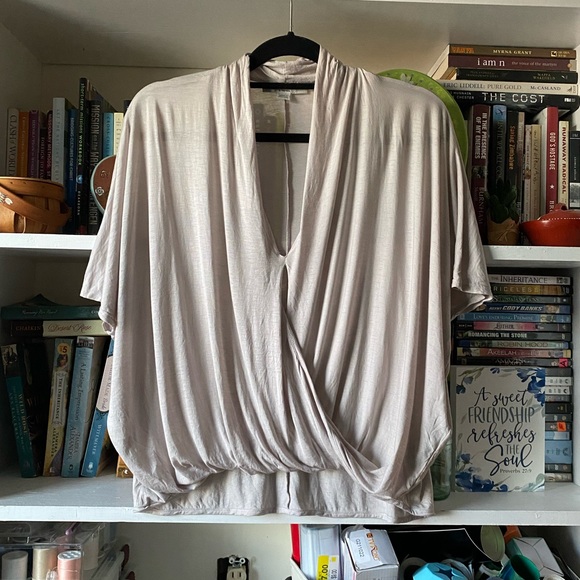 All Saints | Surplice Villa Top in Ash Tan - Picture 2 of 11